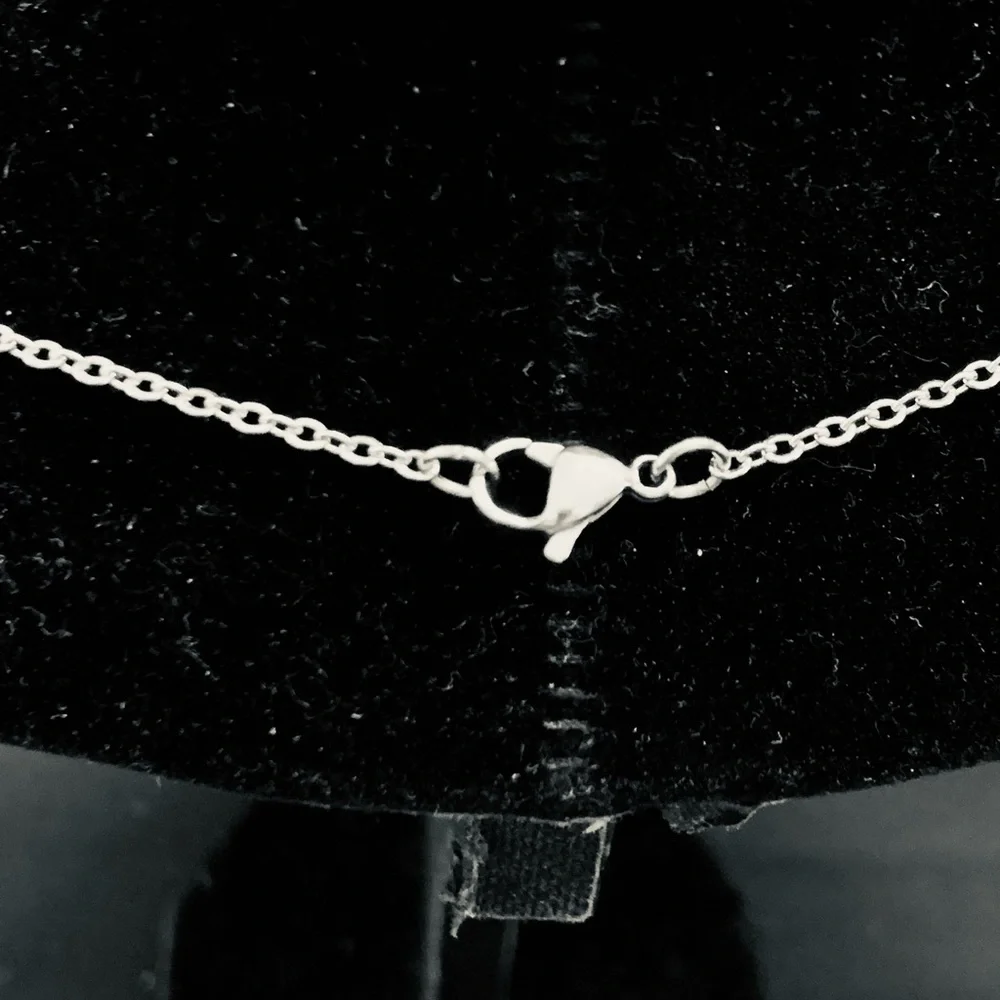 Jewish Star of David Menorah/Ichthus Messianic Seal chain necklace